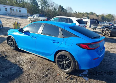 2022 Honda Civic Sport z USA, uszkodzony, nr VIN 19XFL2H84NE000198